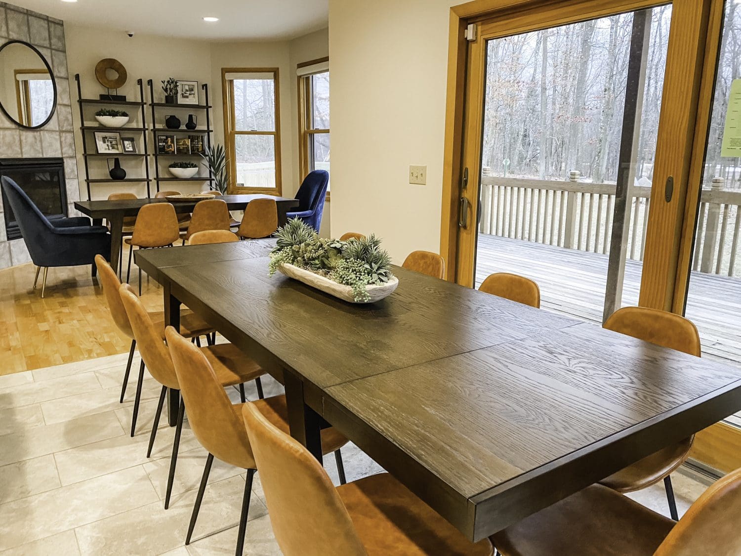 Dining room for youth at inpatient treatment facility in Pennsylvania.